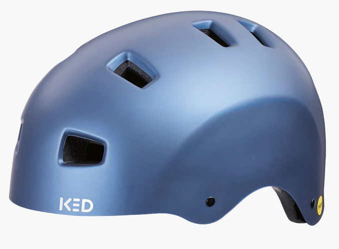 Casco da bicicletta Ked Citro L (57-62 cm) - Blue Metallic Matt