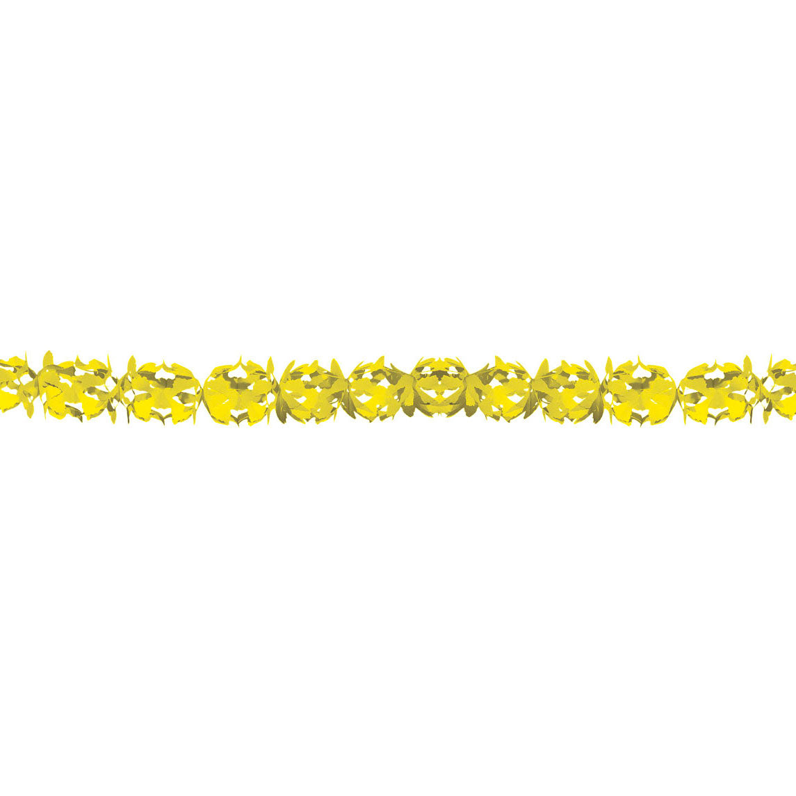 Folat bv garland paper hoku-yellow, 6 m.