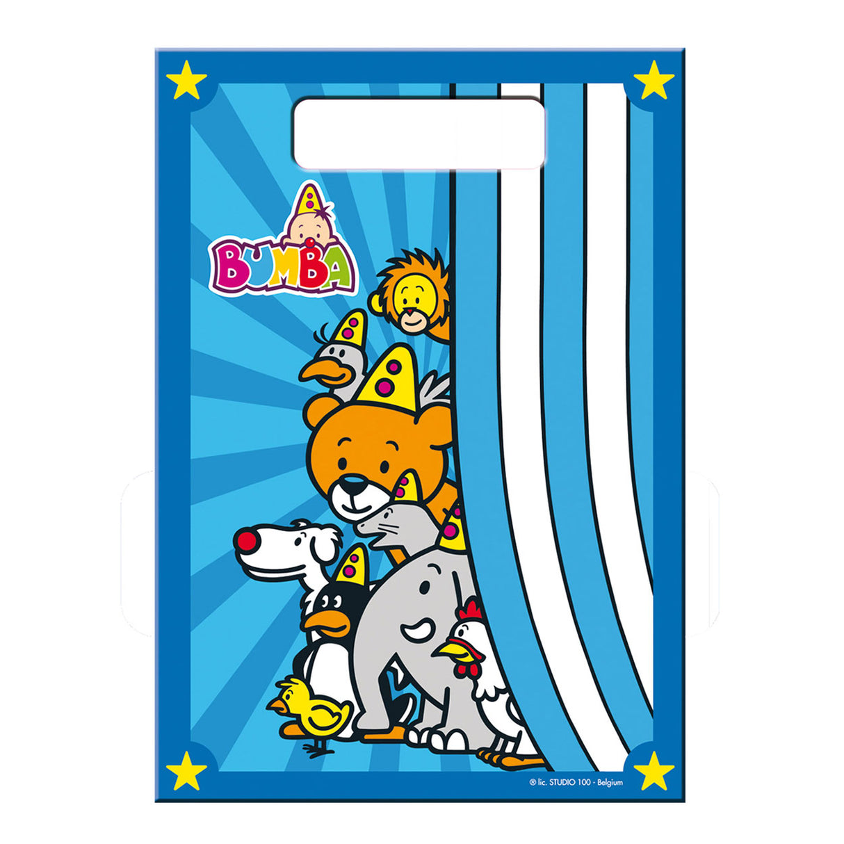 Folat Bv Bumba entregando bolsas, 8st.