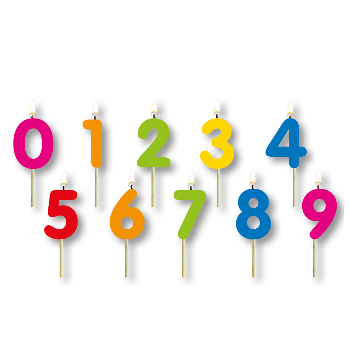 Conjunto de velas - 0-9 años