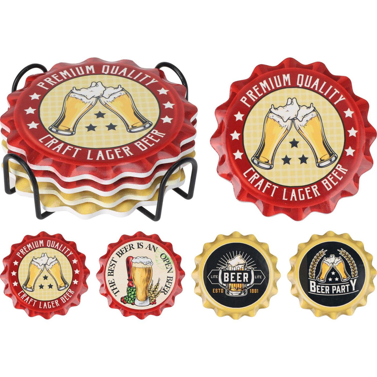 Home styling onderzetter dolomiet met kurk