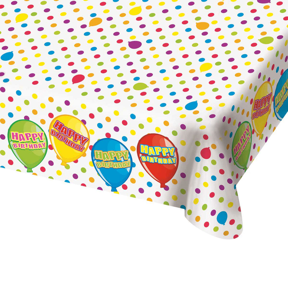 Happy Birthday Tablecloth