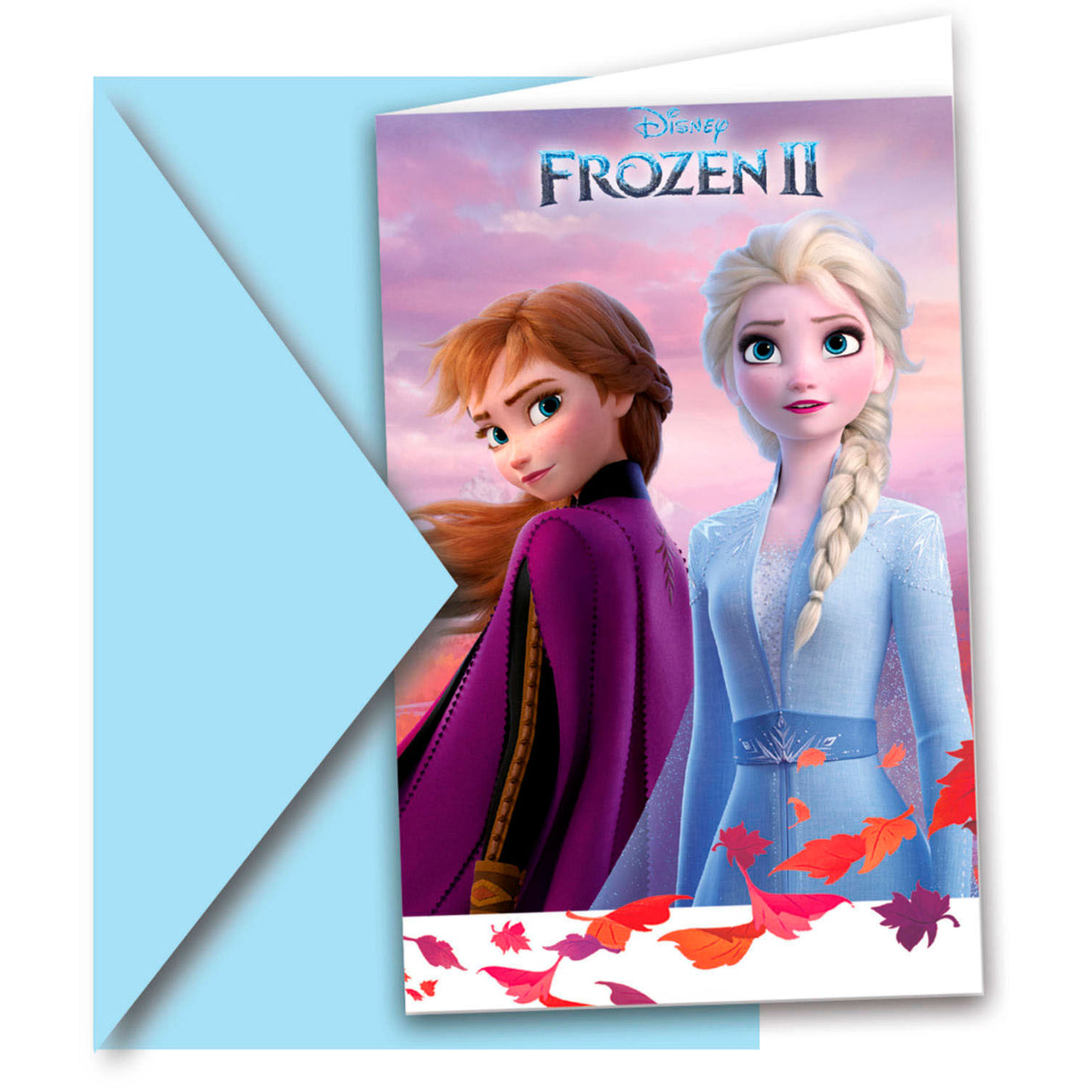 Disney Frozen 2 Invitations, 6 pcs.