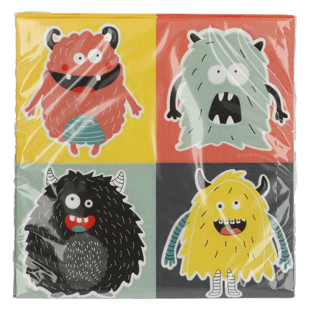 Салфетки Monster Bash, 20 бр.