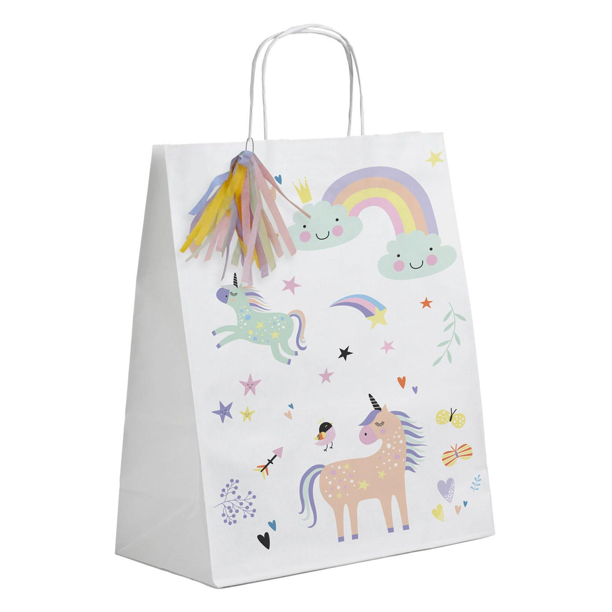 Folat BV Hand -Out Bags Unicorns Rainbows, 6st.