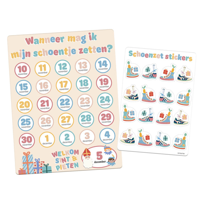 FOLAT BV Sintkalender Quando posso mettere la scarpa?