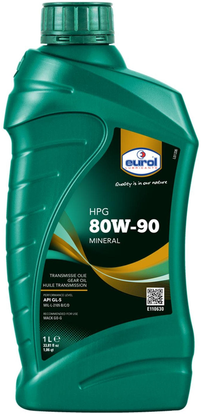 Olej Eurol Carter SAE80W90 HPG (1 liter)