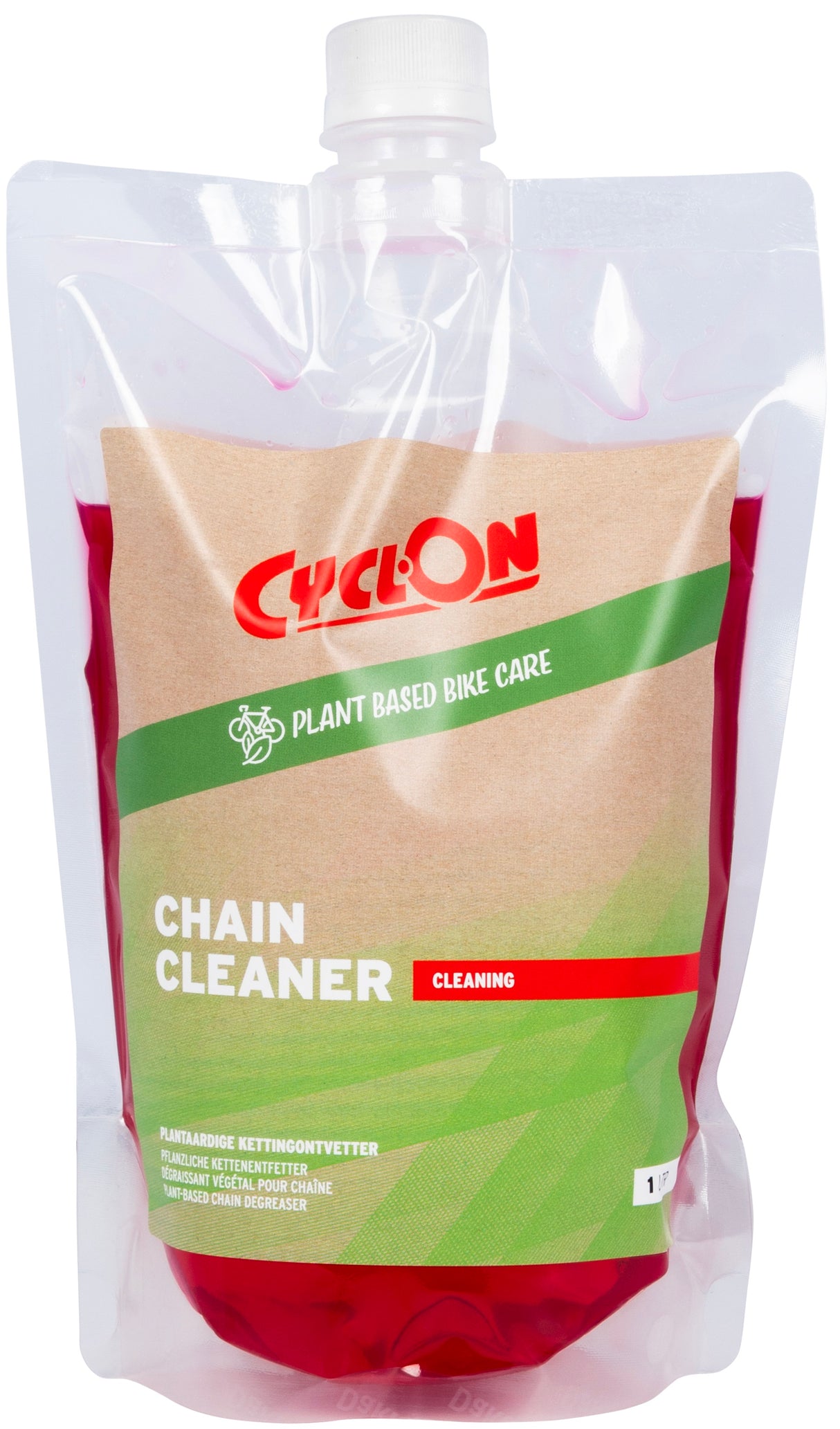 Sac à base d'usine de nettoyage de chaîne de cyclon 1L