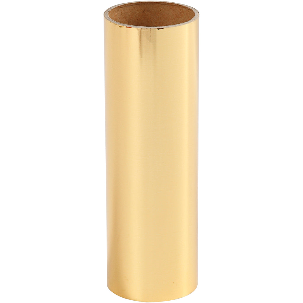 Creativ company deco foil, w: 15.5 cm, thickness 0.02 mm, gold, 50 cm 1 roll