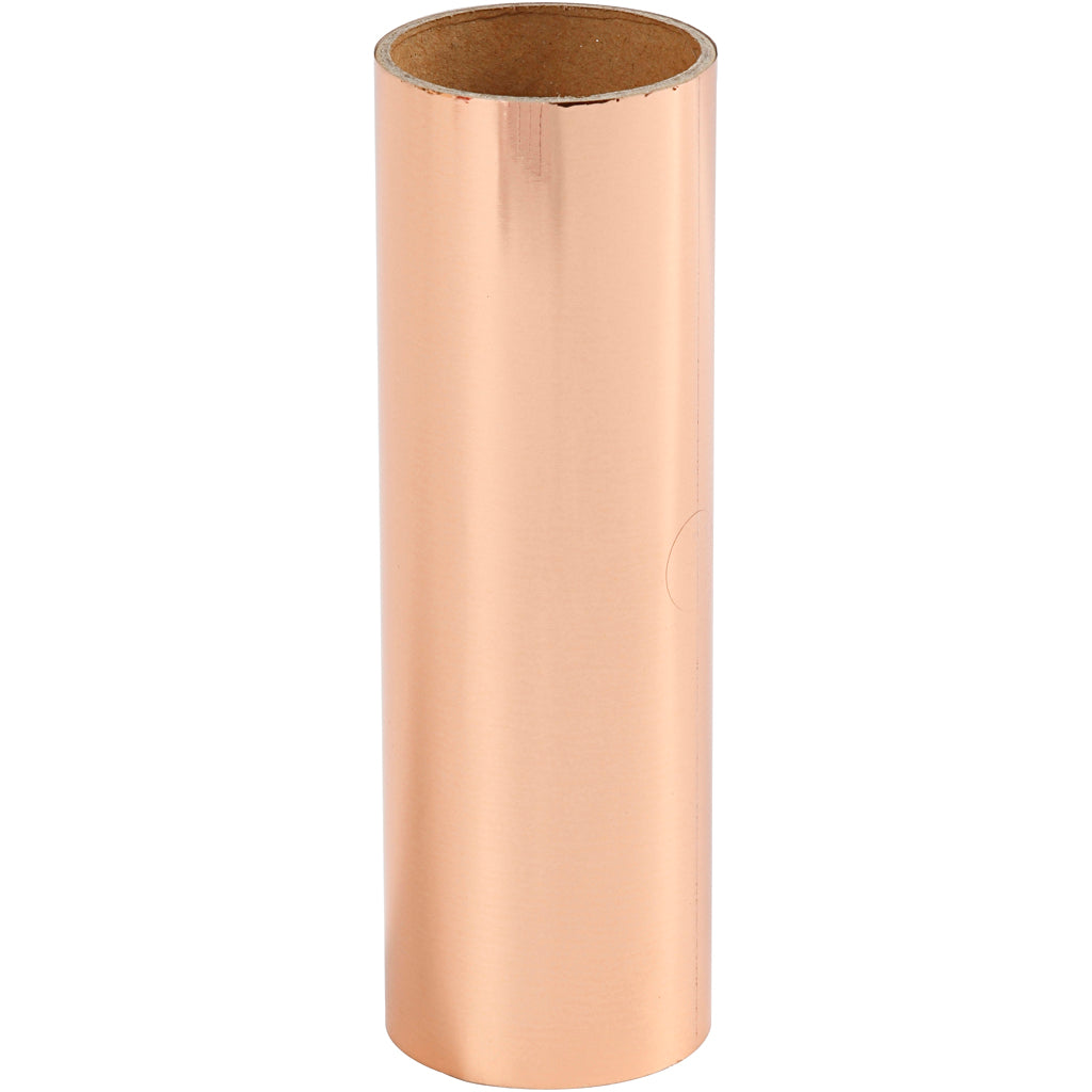 Creativ company deco foil, w: 15.5 cm, thickness 0.02 mm, rose gold, 50 cm 1 roll