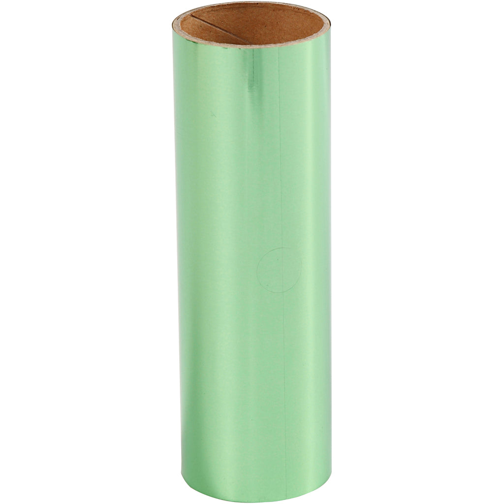 Creativ company deco foil, w: 15.5 cm, thickness 0.02 mm, green, 50 cm 1 roll