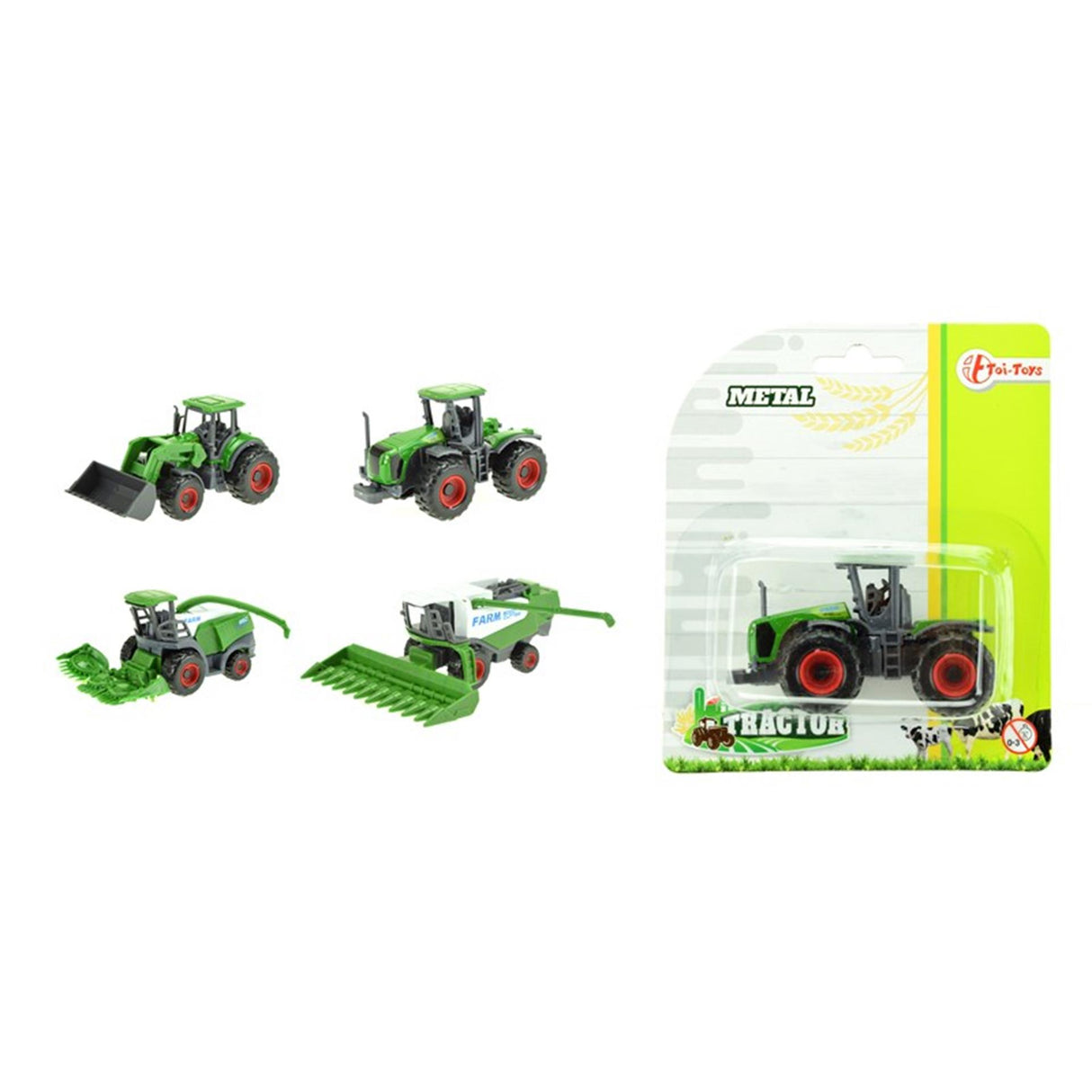 Toi-toys toi toys tractor die-cast
