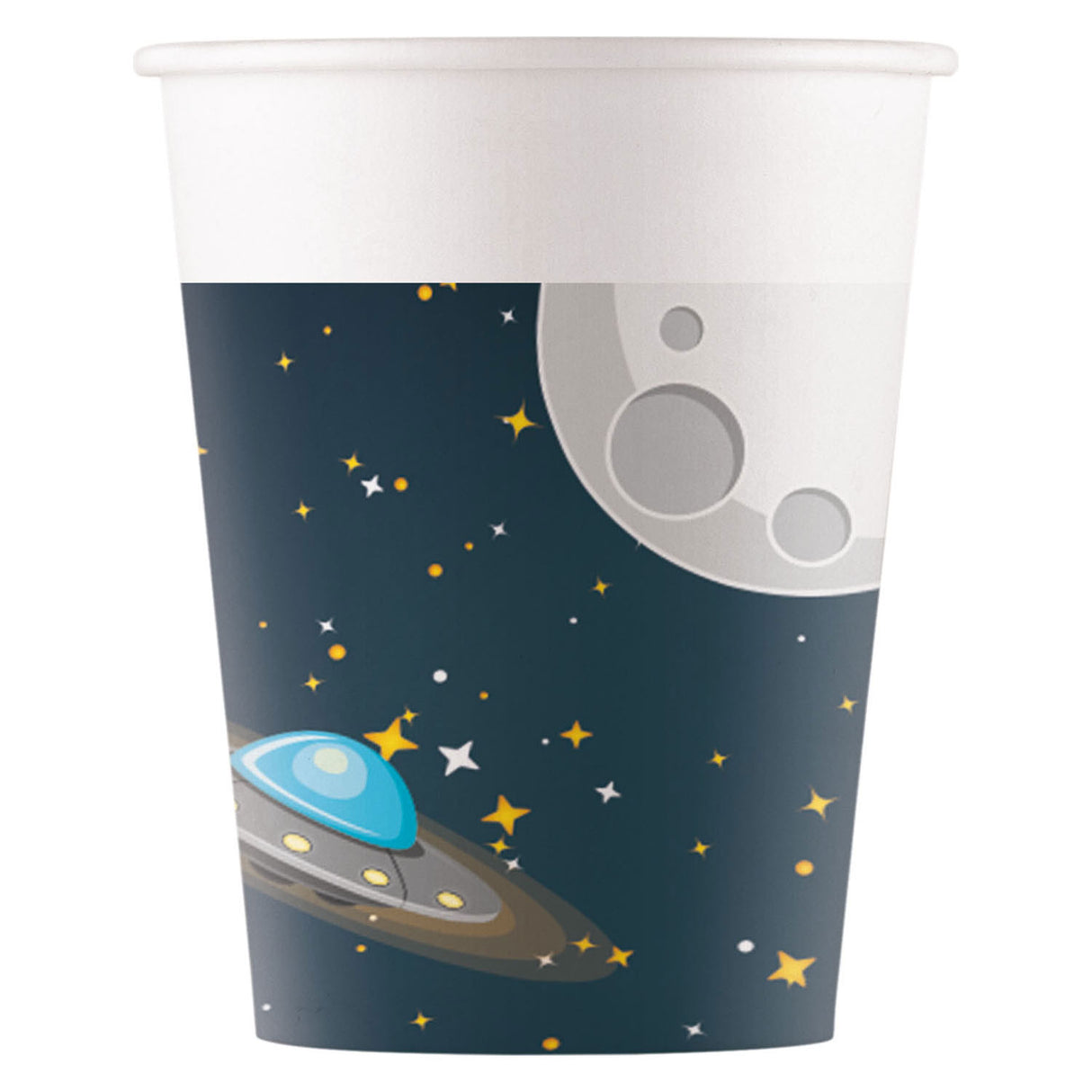 Cups en papier FSC Rocket Space, 8e.