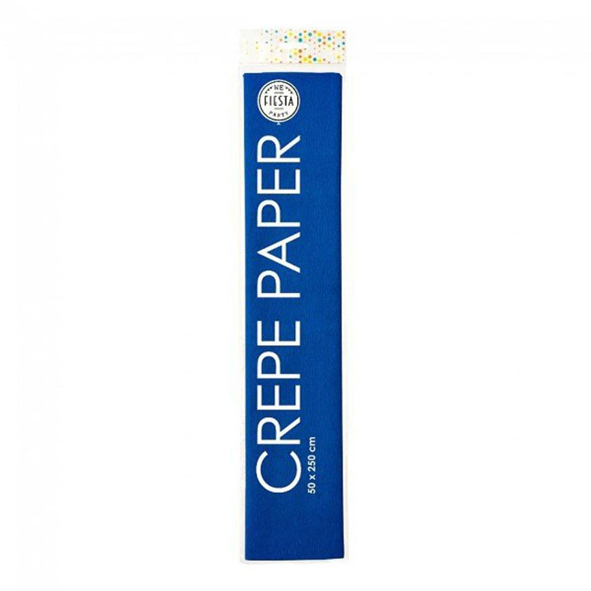Globos crepe paper navy blue, 50x250cm