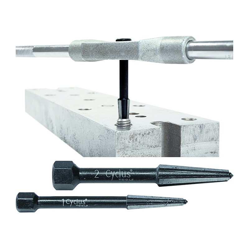 Cyclus 720305 bolt extractor set 2-piece