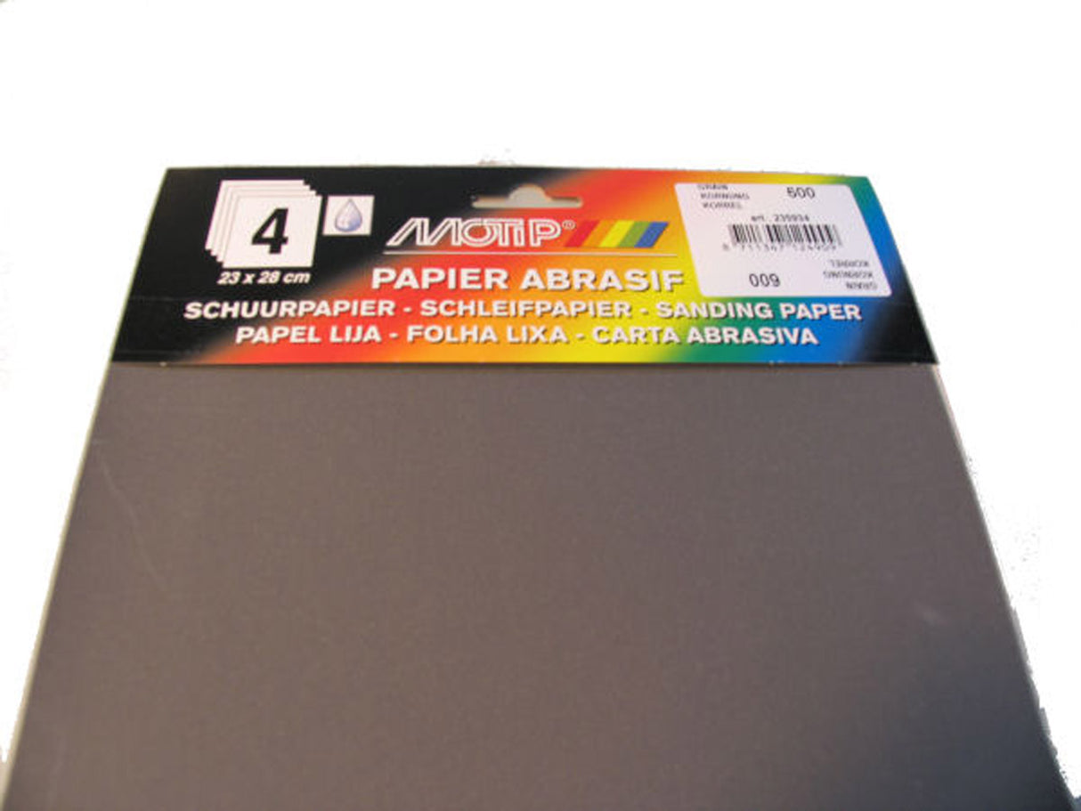 HPX Sandpapier HPX Korrel 600 (4 Stücke)