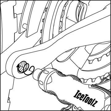 IceToolz Dummy Pedal 33D1