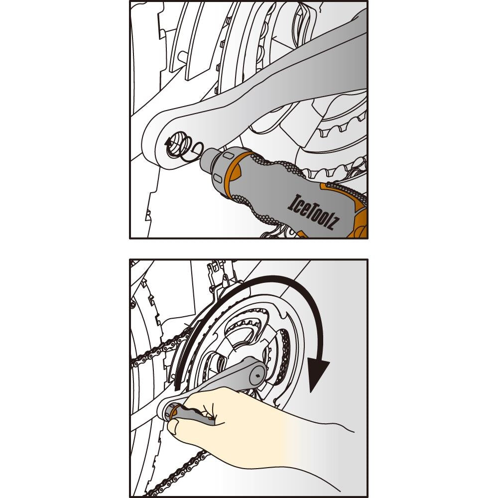 IceToolz Dummy Pedal 33D1