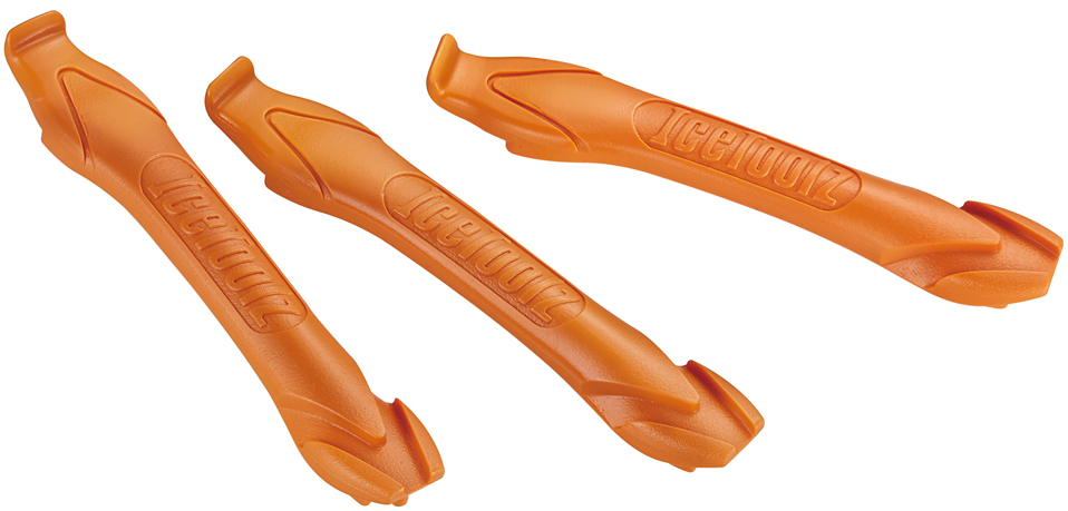 tire levers orange set of 3 pieces