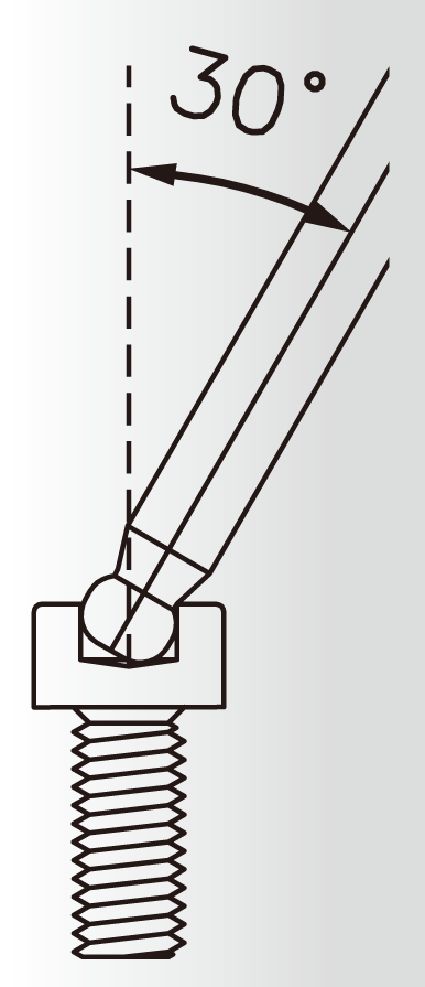 Keetoolz Twinhead гаечен ключ 7m30 3 mm клавиши за алън