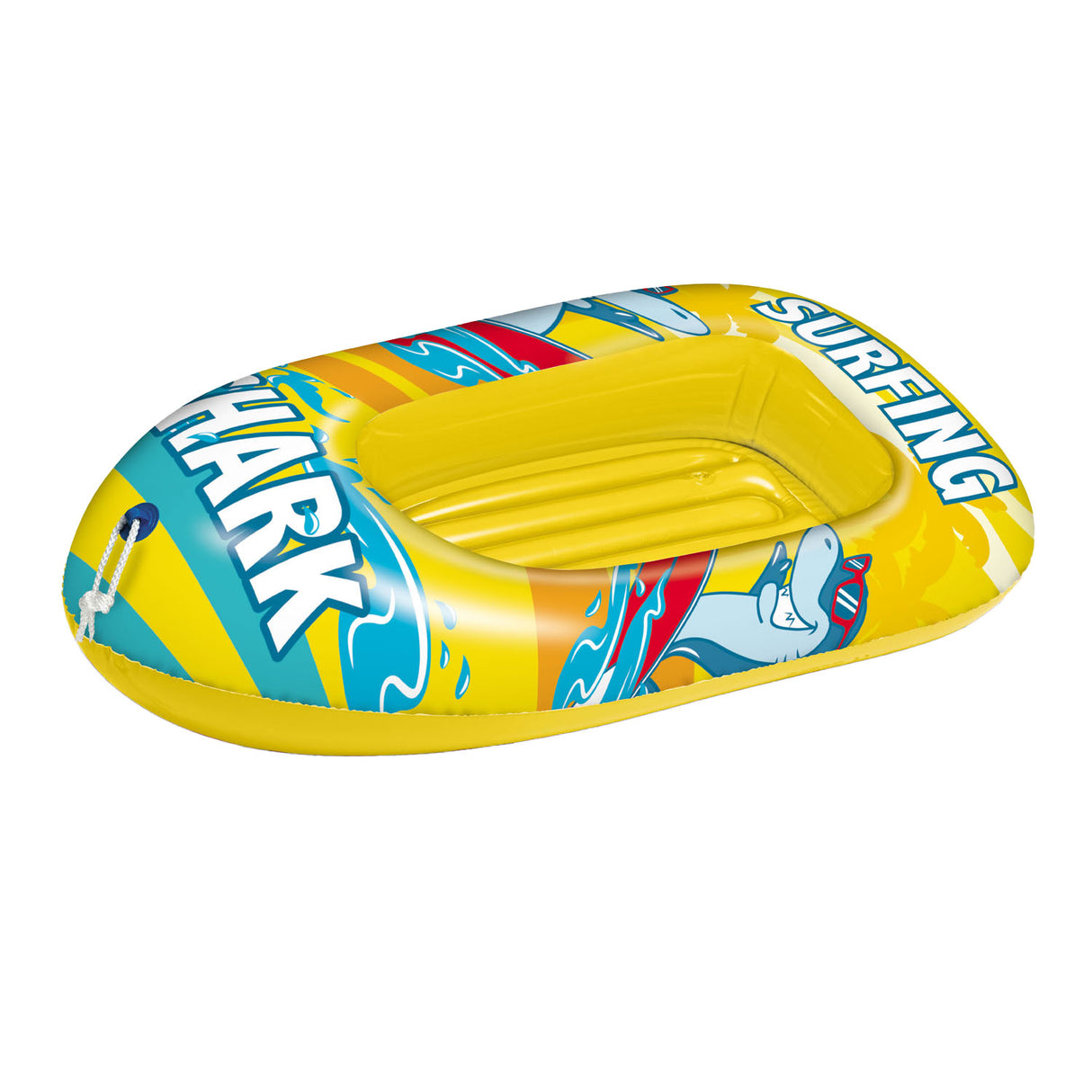 Nafukovací čln Mondo surfujúci žralok, 112 cm