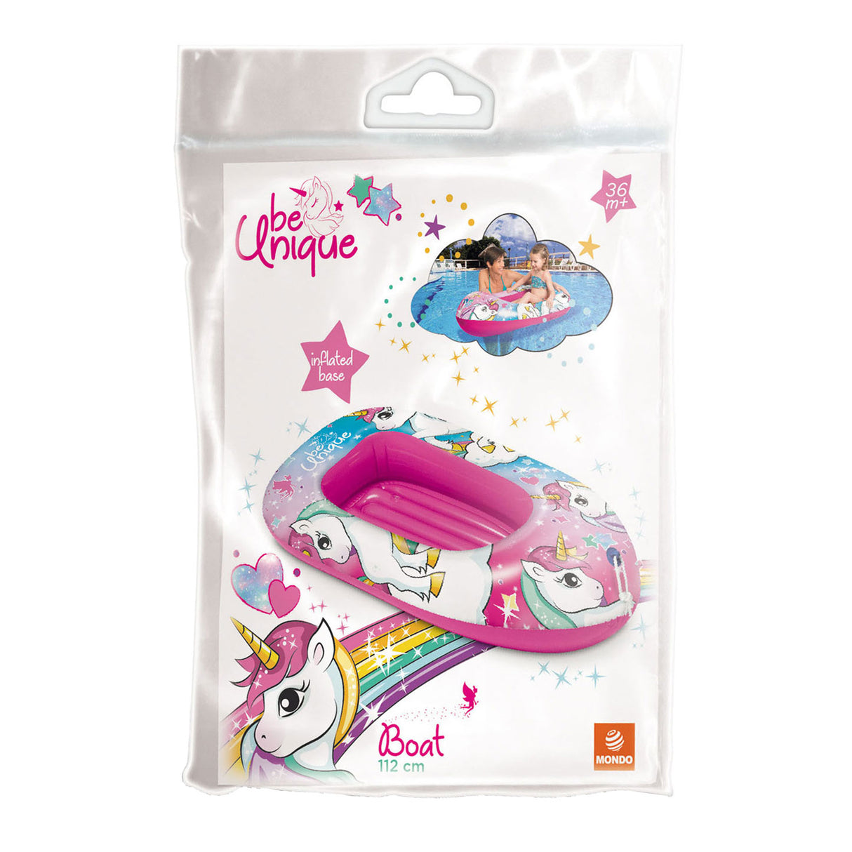Mondo inflatable boat unicorn