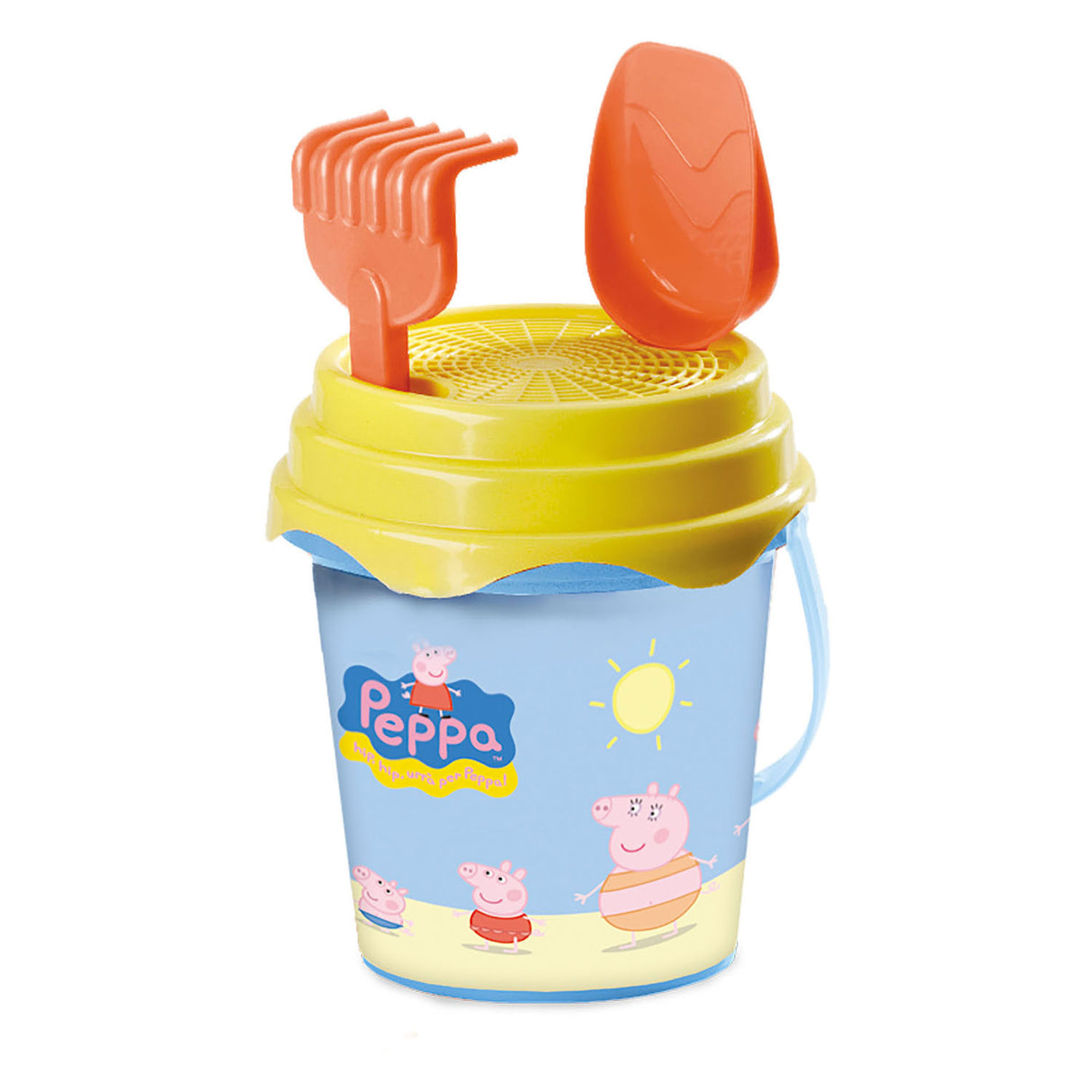 Mondo bucket set peppa pig, 6 pieces.