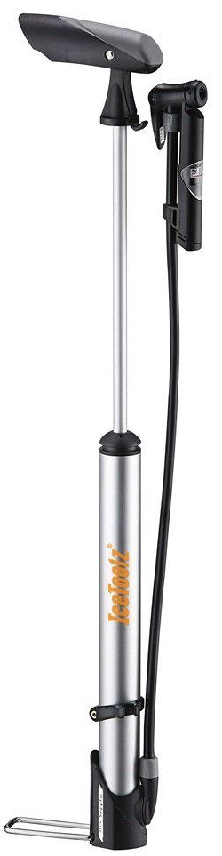 Icetoolz 140psi high-pressure mini pump with gauge - veloclub a351