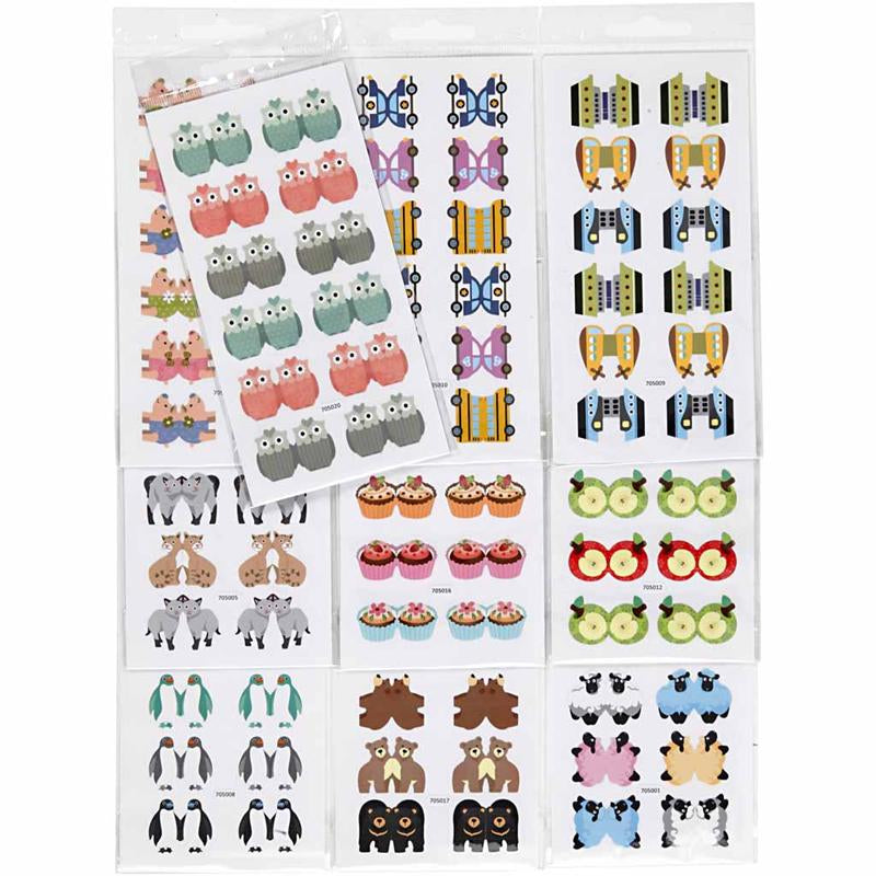 Creativ company index stickers, sheet 7.5x15 cm, 10 box 1 box