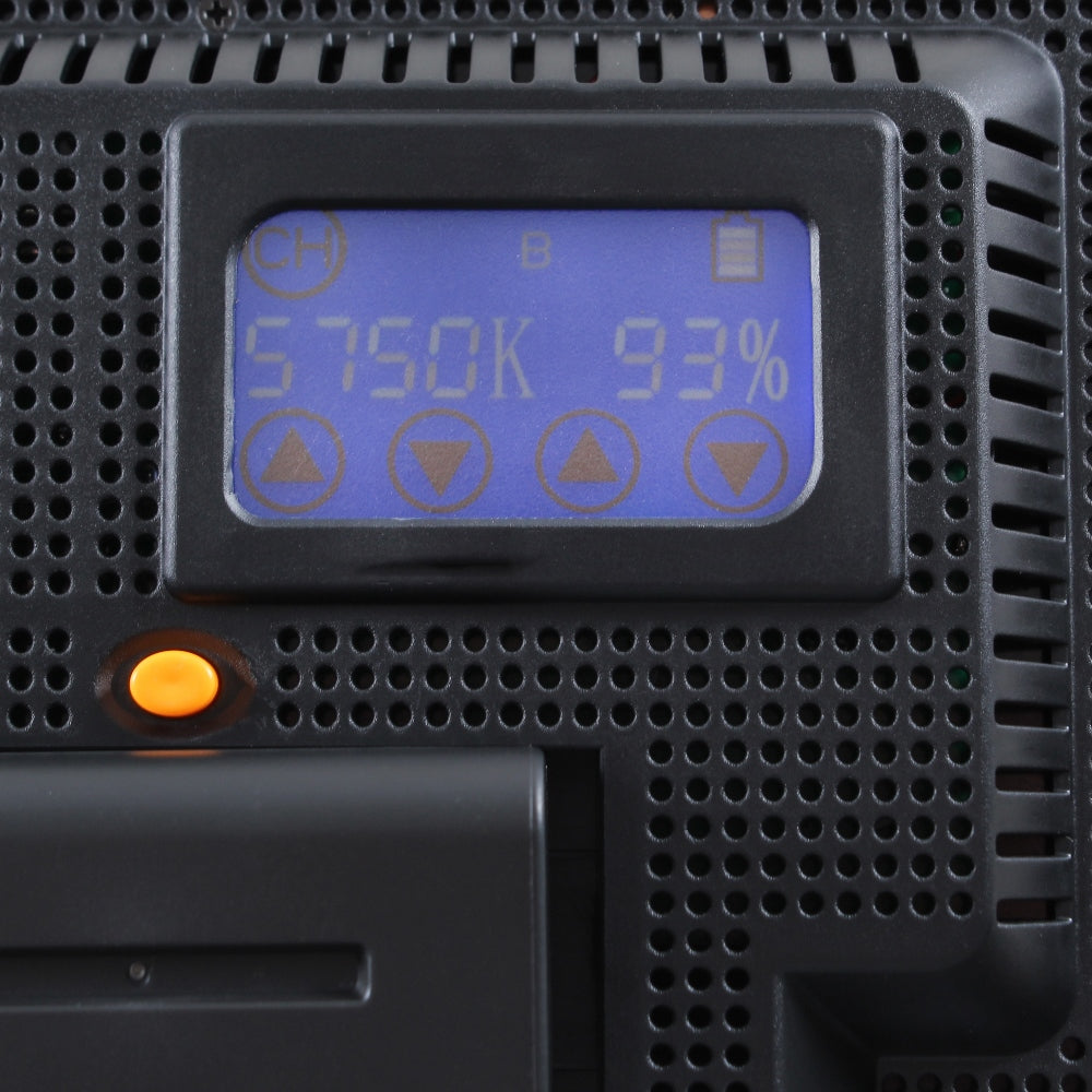 Falcon Eyes Co-color Lampa LED Zestaw DV-240SL-K1 w tym. Bateria