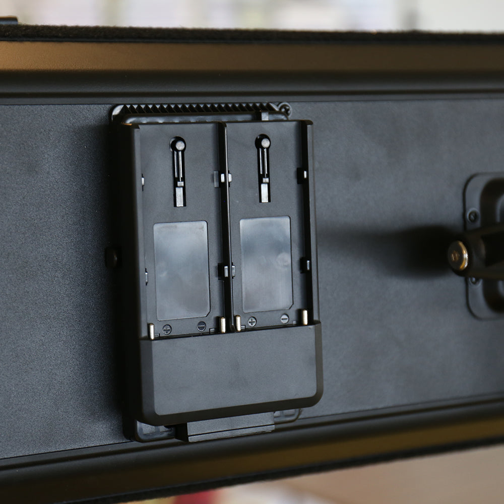 Falcon Eyes NP-F Adaptador de bateria AD-PS1 V-MONT PARA F-MONT