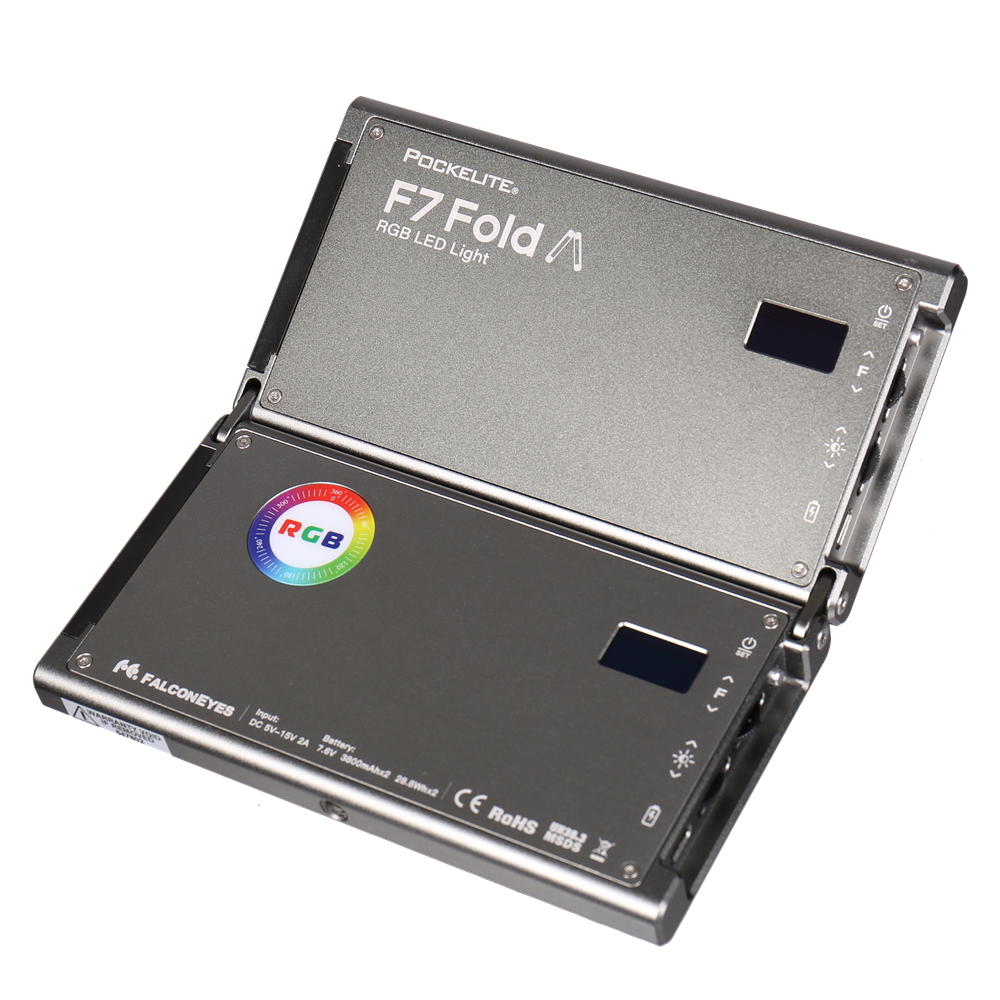 Sólyom szeme rgb LED lámpa Pockelite F7 Fold