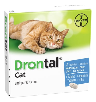 Bayer Drontal deworming cat