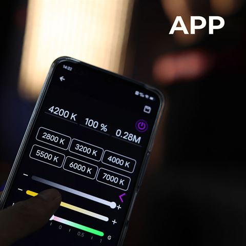 Falcon Eyes Bi-Color LED panel RX-24TDX III-K1 61X62 CM 220W