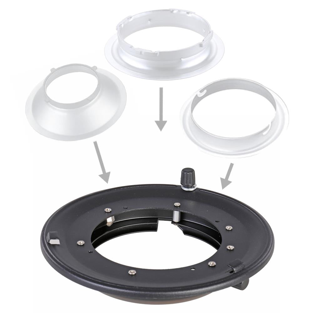 Адаптер Falcon Eyes DBBW-EX Универсален към Bowens