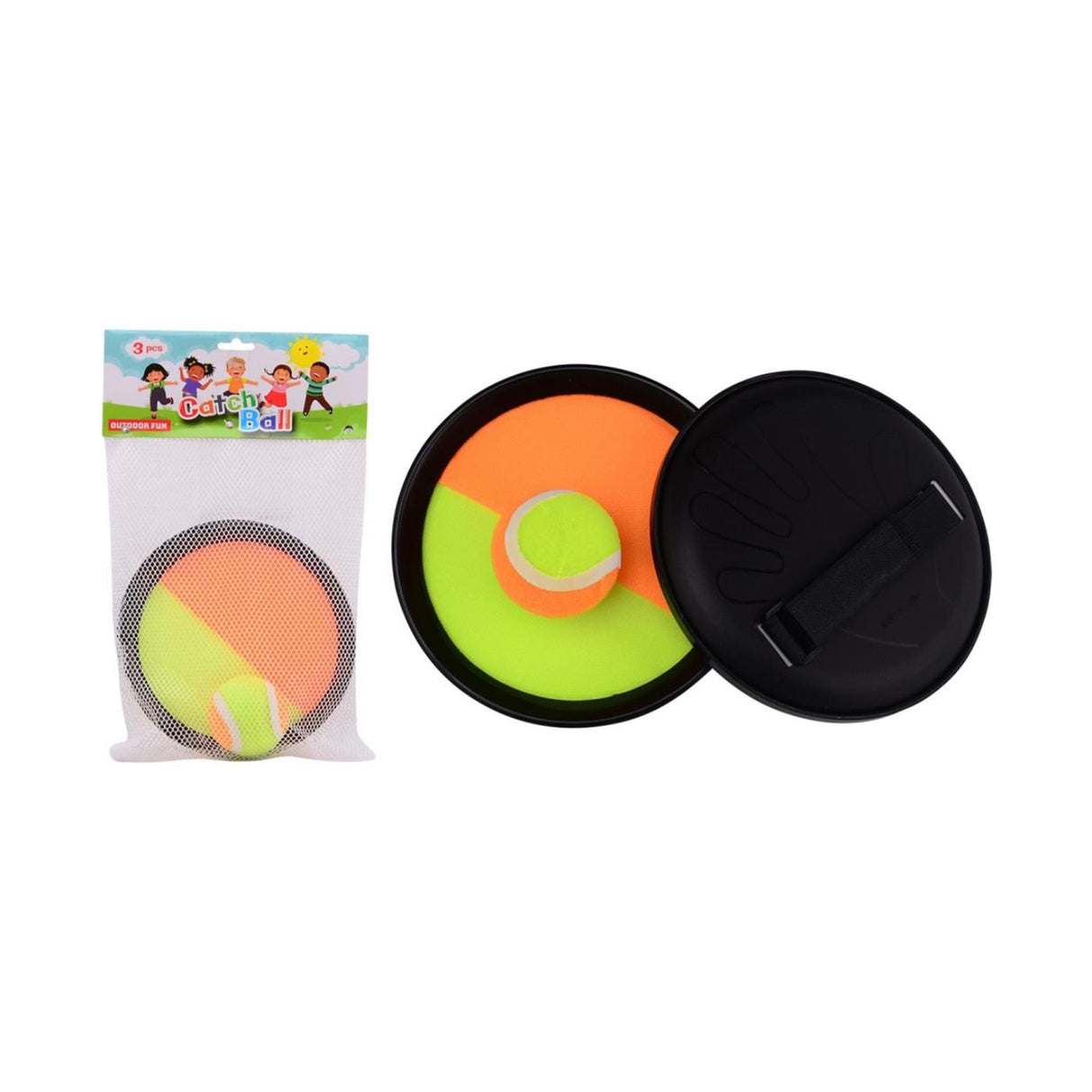 Vang amusant en plein air et jetant Velcro