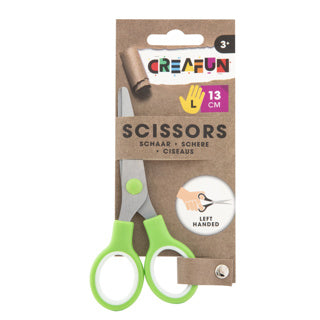 Tesoura Creafun esquerda 13 cm | 6 peças