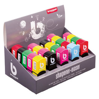 Острилка за моливи Bruynzeel с гумичка | 25 броя