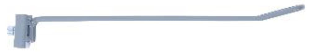 Crochet auxiliaire pour le crochet de sac Tego pour quelques sacs de vélo