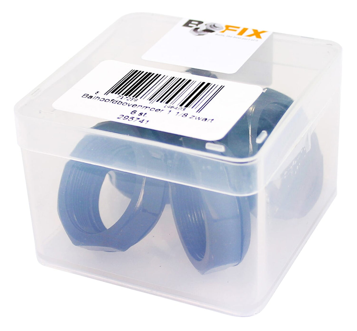 Bofix headset top nut black 6 pieces 1 1 8 295741