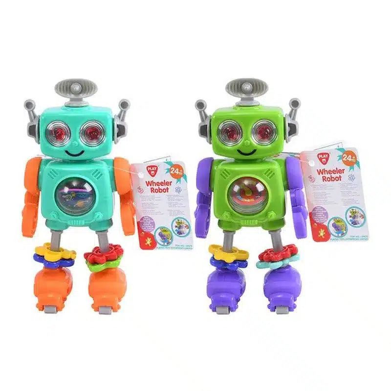 Playgo robot met geluidjes en activiteiten.