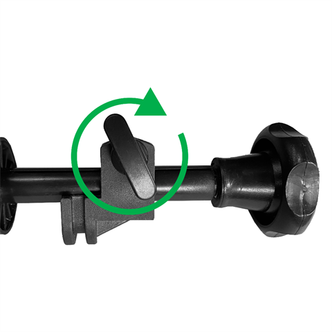 Система за фон Falcon Eyes SPK-1W вкл. 1 Ролка Бяла 1,35х11м