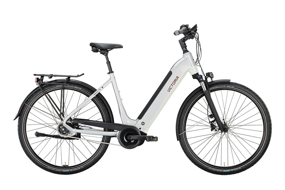 Victoria electric trekking bike Tresalo 15 (#1) ebike Vict. Tresalo 15 28 52 5sp FH Silver