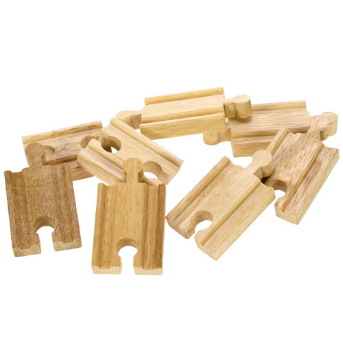 Bigjigs Wooden Rails - Mini, 8st.