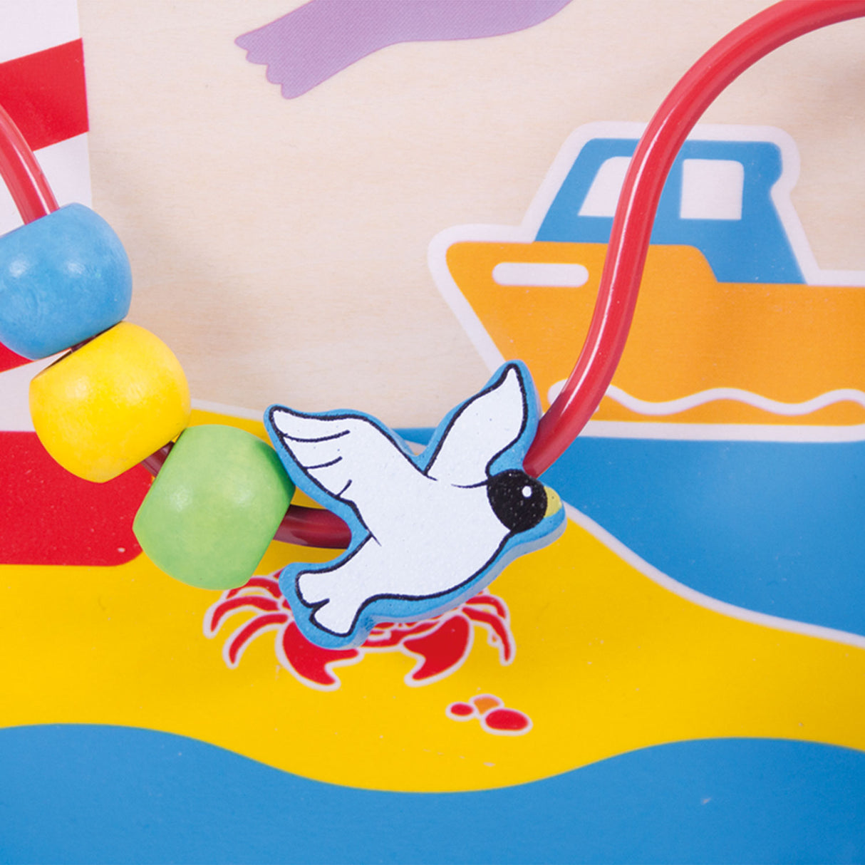 Lesena deska morje bigjigs