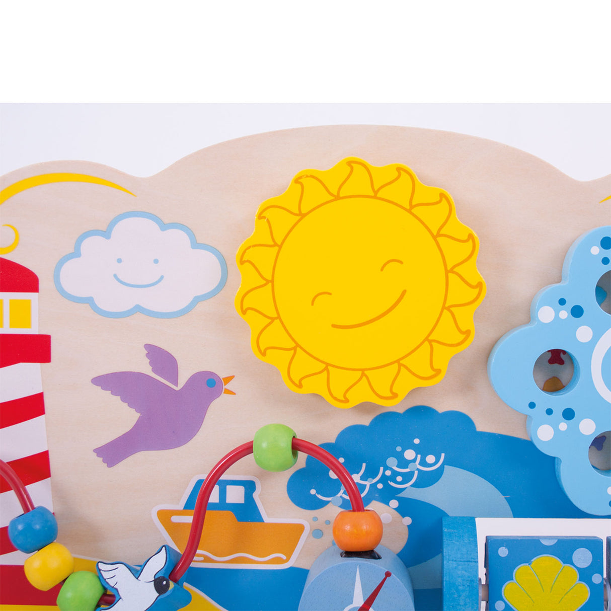 Lesena deska morje bigjigs