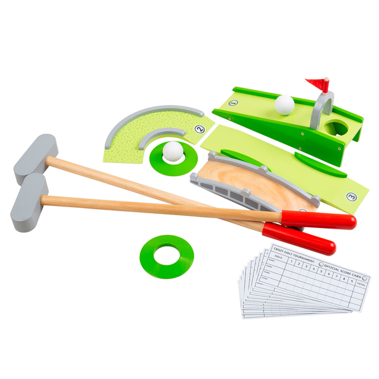 Дърво за миниатюрен голф Bigjigs