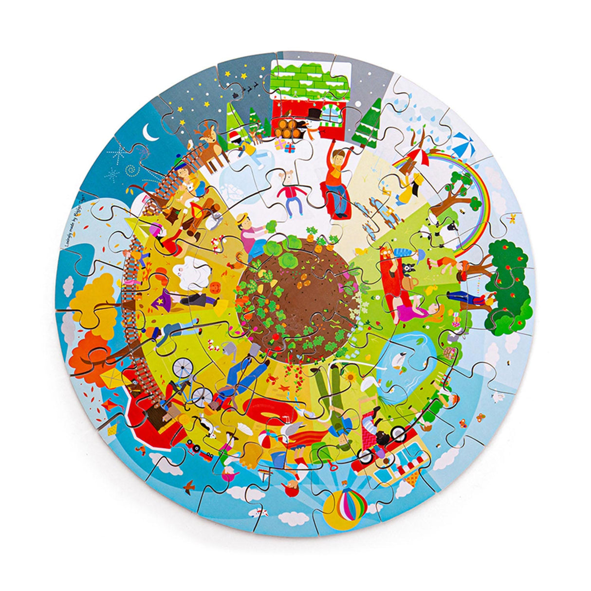BigJigs Rompecedia 4 temporadas alrededor de 2+JR