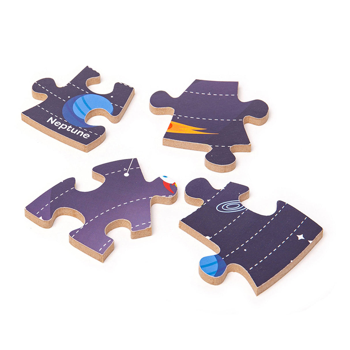 Bigjigs solar system floor puzzle round, 39cm