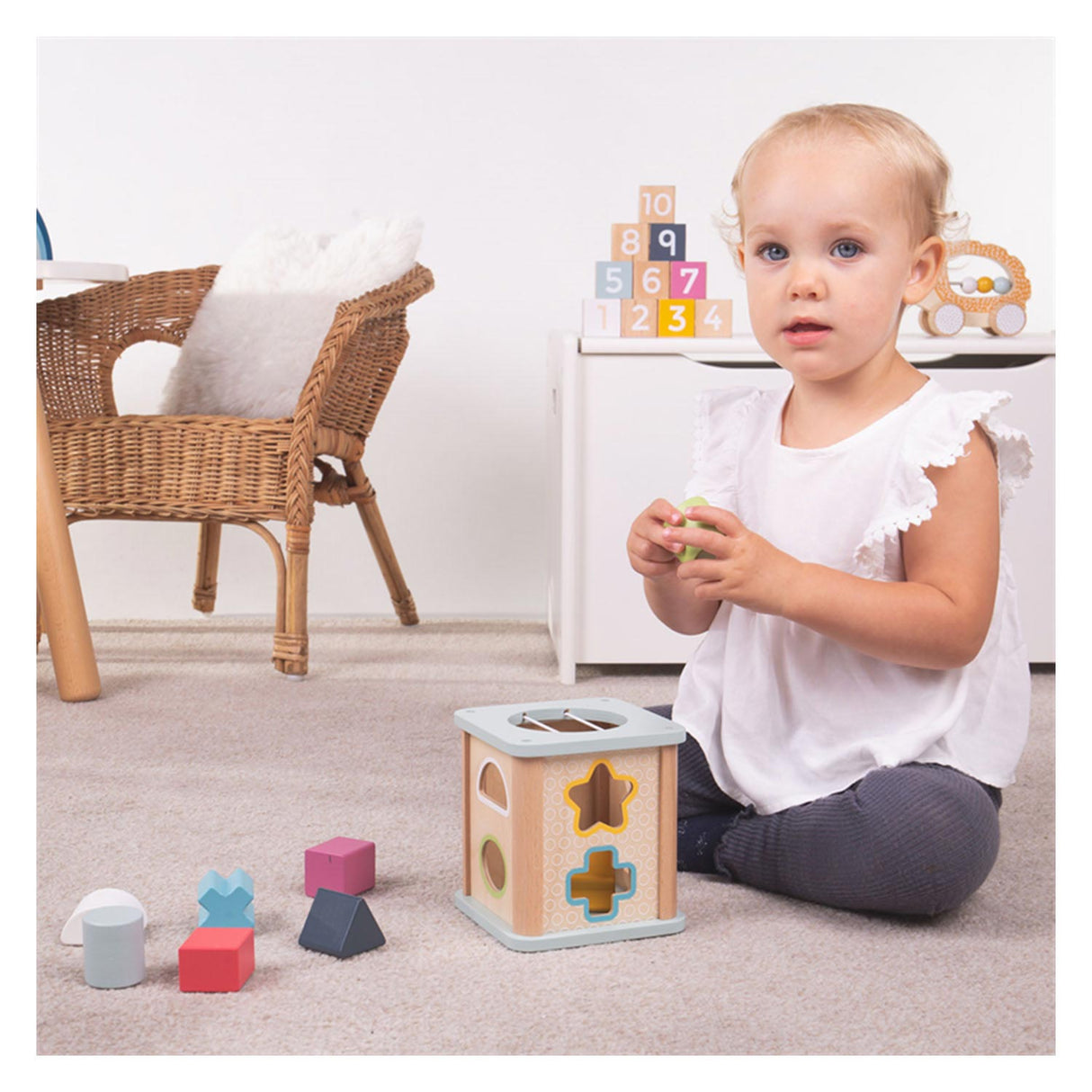 BigJigs Wooden Shape Sorter